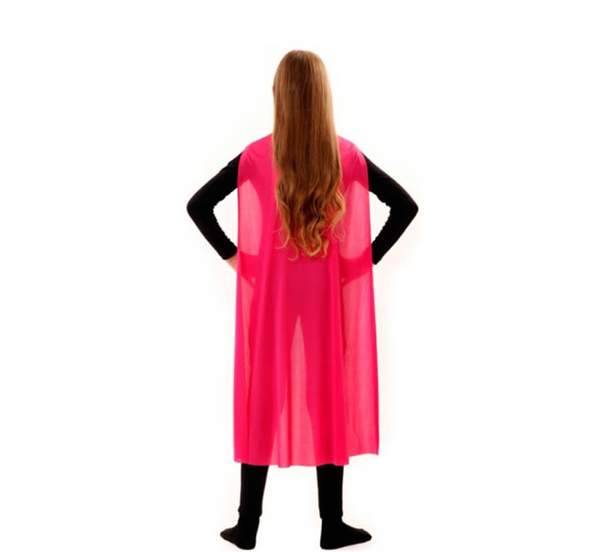 Translation missing: pt-PT.Capa Superhéroe Infantil Rosa de 90 cm