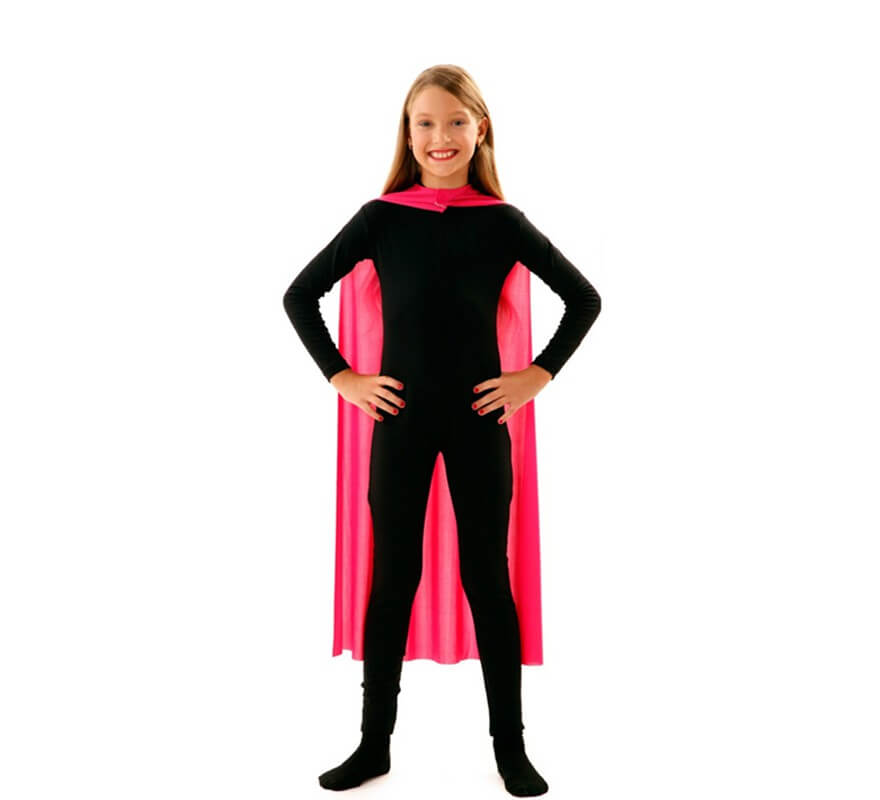 Translation missing: pt-PT.Capa Superhéroe Infantil Rosa de 90 cm