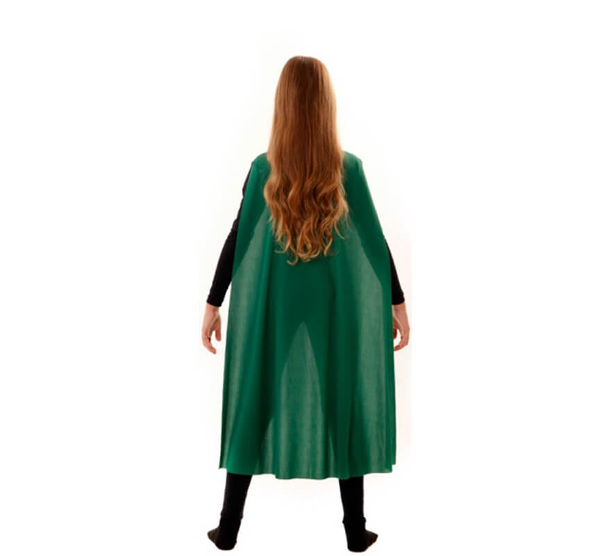 Translation missing: pt-PT.Capa Superhéroe Infantil Verde de 90 cm