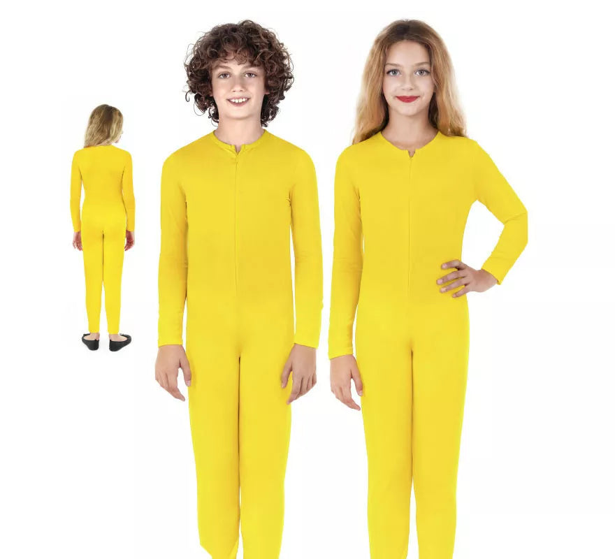 Translation missing: pt-PT.Disfraz o Mono amarillo manga larga para niños