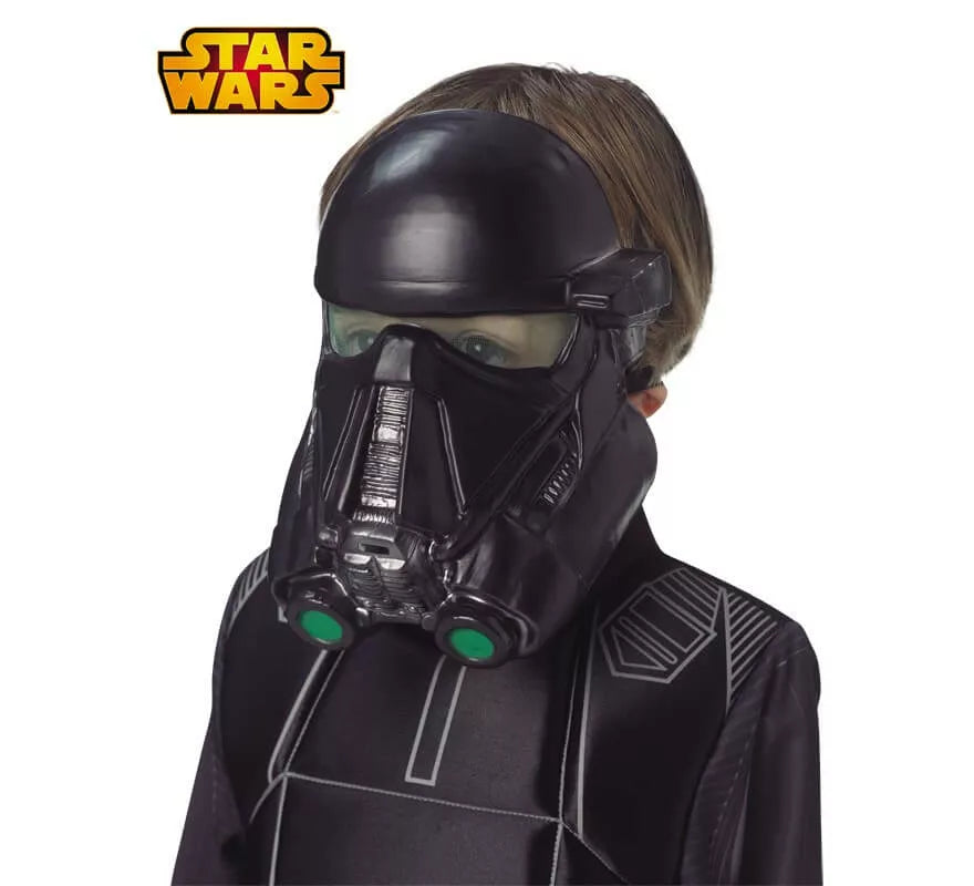 Translation missing: pt-PT.Máscara de Death Trooper Negro infantil de Star Wars