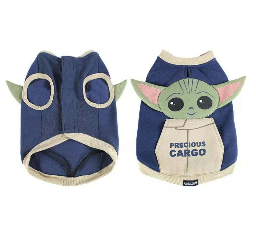 Translation missing: pt-PT.Sudadera para Perro Baby Yoda de The Mandalorian Star Wars